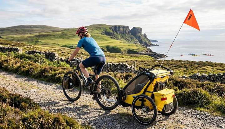 Remorque pour vélo à louer Compiègne